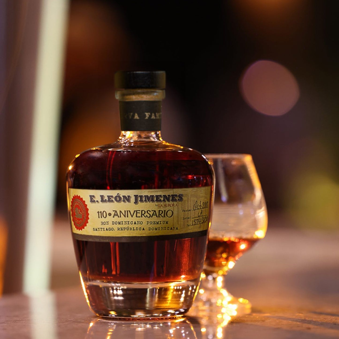 Ron E. León Jimenes 110 Aniversario: Un Siglo de Maestría en 70 cl